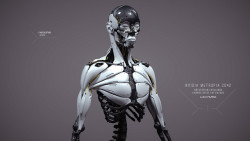 theartofmany:Artist:  Luka MivsekTitle:  NVIDIA Metropia 2042 | Character of the Future“Inside out character design for Artstation challenge NVIDIA Metropia 2042Final version is military adaptation of universal bipedal robotic platform mimicking human