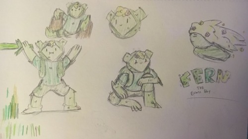 Heres Some Sketches Of Yo Favorite Grass Boi Fern.