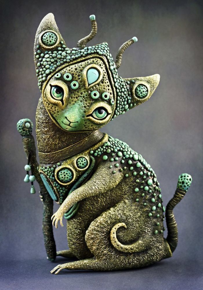 cosmic-noir:  mayahan:  Mystical Creature Dolls by Zyabra Art  Wooooah