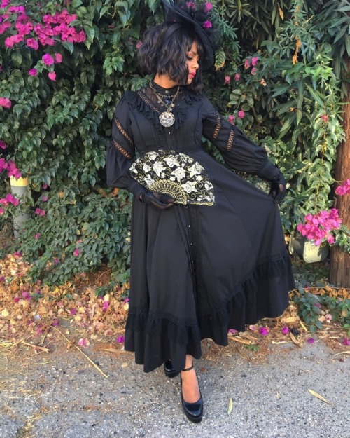 badkidkaiser: “The Merry Widow” Outfit for a bridal shower Ig: Skullita.gram