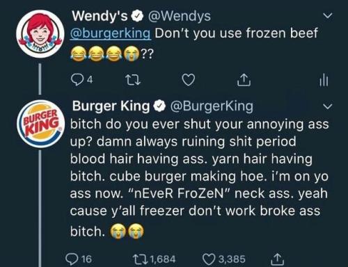 Burger king has had enough