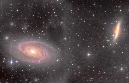 space-pics: M81 and M82 with Integrated Flux Nebula [OC]