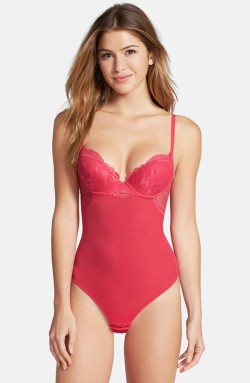 women-in-lingerie:http://shop.nordstrom.com/s/la-perla-begonia-lace-detail-underwire-bodysuit/3913350