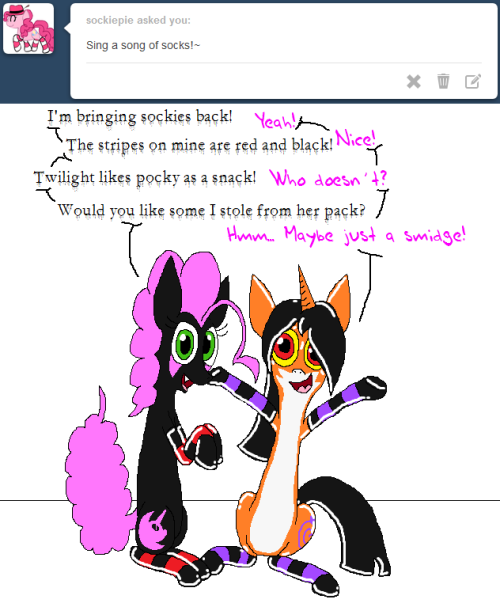 darkfiretaimatsu:  „,Annnnnnnnd that’s why my cutie mark isn’t music-related~ Bedlam’s all the backup group I could ever need, though~  XD! I love it X3