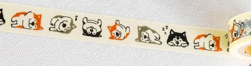 parakavka:Shiba Inu washi tape (1, 2, 3)