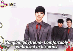hyukson:  VIXX hugging you ^o^ the camera...er...the PD??        