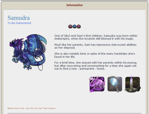 pumpkin-bread:Free to good home: pure gen 2 lore baby!Samudra here is in need of a permanent home.Sh