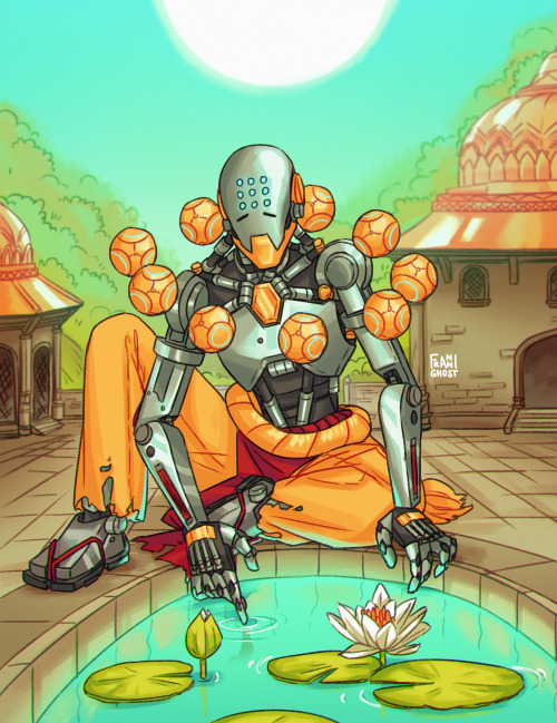 franni-ghost: Zenyatta, my beloved there’s a speedpaint of this as well!! clicky click!!