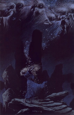 artsytoad:  Charles Vess, Lady of the Stormhold