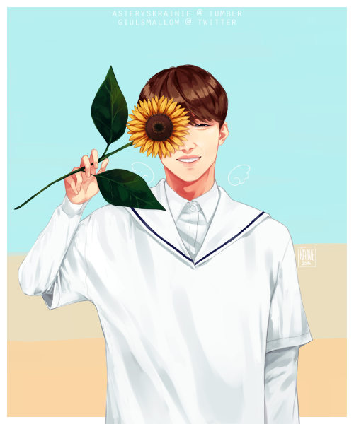 [ 160113 - FA ] brighter than the sun ✨art trade with the super lovely and talented @sekaides​!! she