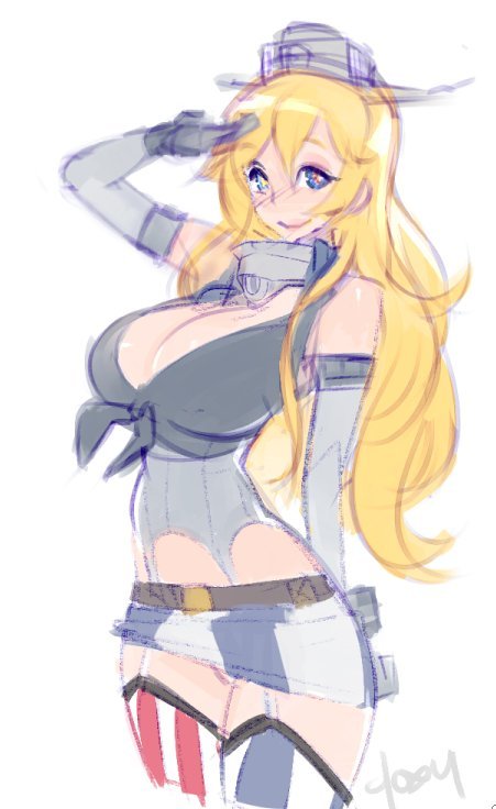 Iowa from Kancolle  TwitterPatreon   