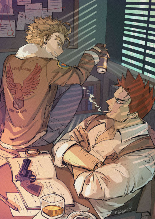  endhawks detective AU 