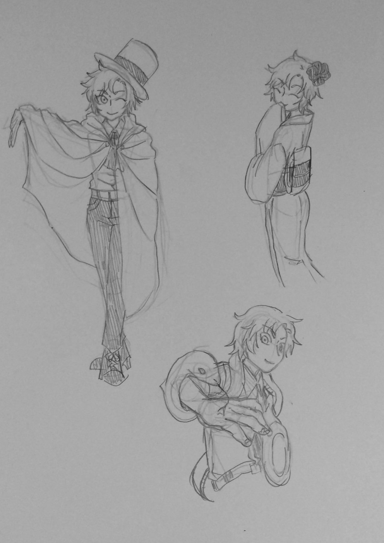 synthiachen1995:  Request: New Generation in formal suit?Me: …Secret Agent? (Wink)