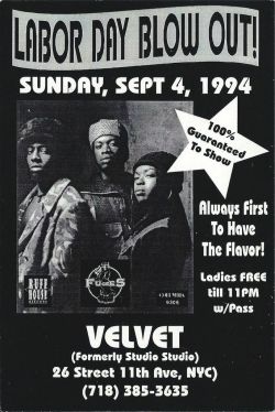 Fugees - Labor Day Blow Out @ Velvet - September