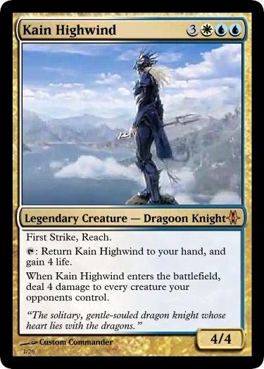 Kain Highwind the Dragon Knight