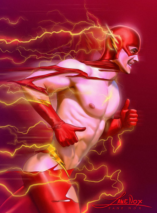 zanenox: The Flash Too fast for his costume! www.instagram.com/zane.nox/