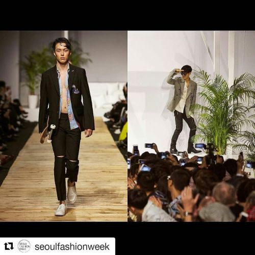 #Repost @seoulfashionweek ・・・ 2017SS 서울패션위크 #beyondcloset #비욘드클로젯 #sfw #SEOULFASHIONWEEK #17ss http: