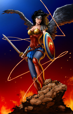 johnny-dynamo:  Diana Of Themiscyra, by Ace