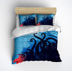 squid-boy:  cottycordle:  rainbowbarnacle:  arquius-ride:  jumpingjacktrash:  flange5:  &gt;_&gt; So, this seller on etsy has a ton of fleece and featherweight bedding which features tentacles. If, you know, that’s your thing.  HOMG I NEED edit: OH