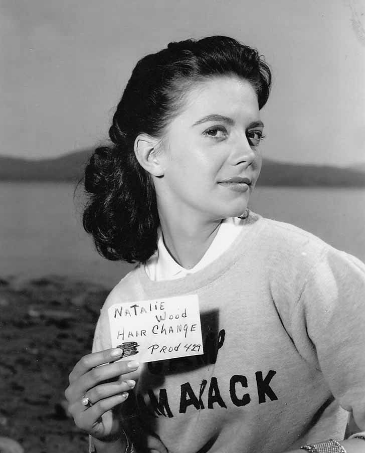 Hair test for Marjorie Morningstar, 1958. - Natalie Wood