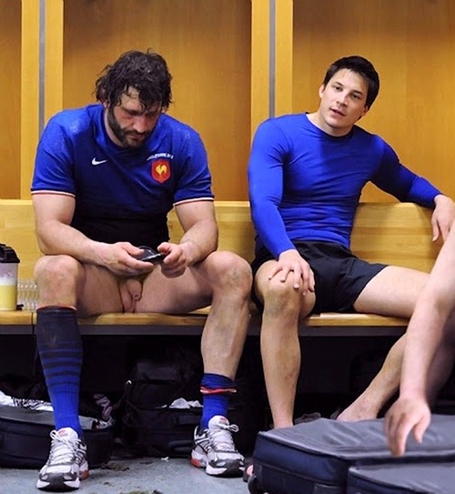 French rugby players nude