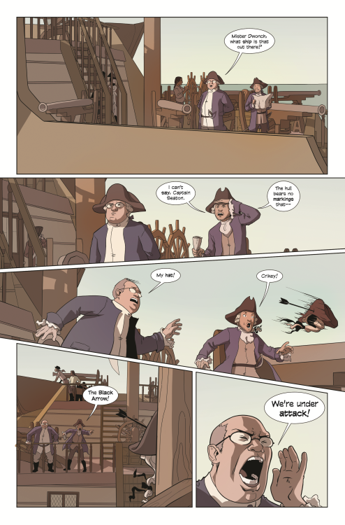 darthkrzysztof: princelesscomic: Raven The Pirate Princess Issue 1: Pages 1-10It’s been a whil
