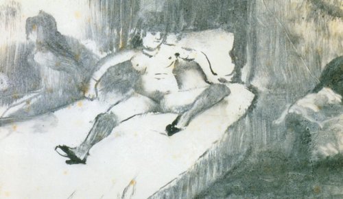 Rest on the bed, 1877, Edgar Degas