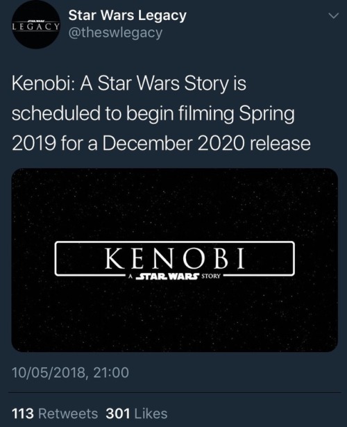 WE HAVE SOME FRESH NEWS HERE! THE NEW “KENOBI: A STAR WARS STORY” FILM HAS BEEN CONFIRME