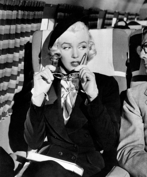 Marilyn Monroe in How to Marry a Millionaire (1953). Her character Pola Debevoise is a gold-digging 