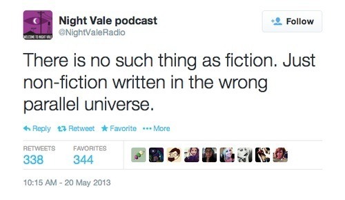 sciencenerdfightersftw:These tweets consistently make me think really really hard about life.  