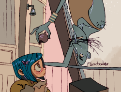 floredoodler:  Coraline screenshot redraws