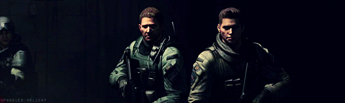 o-rigamii:   RE6 - Chris/Piers Campaign | 1 gif per chapter  