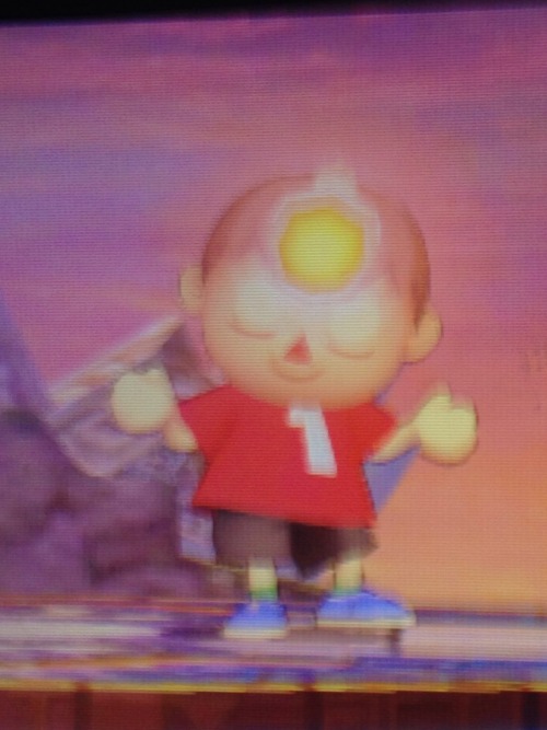 thebluestreak99:  Villager accepts his fate.