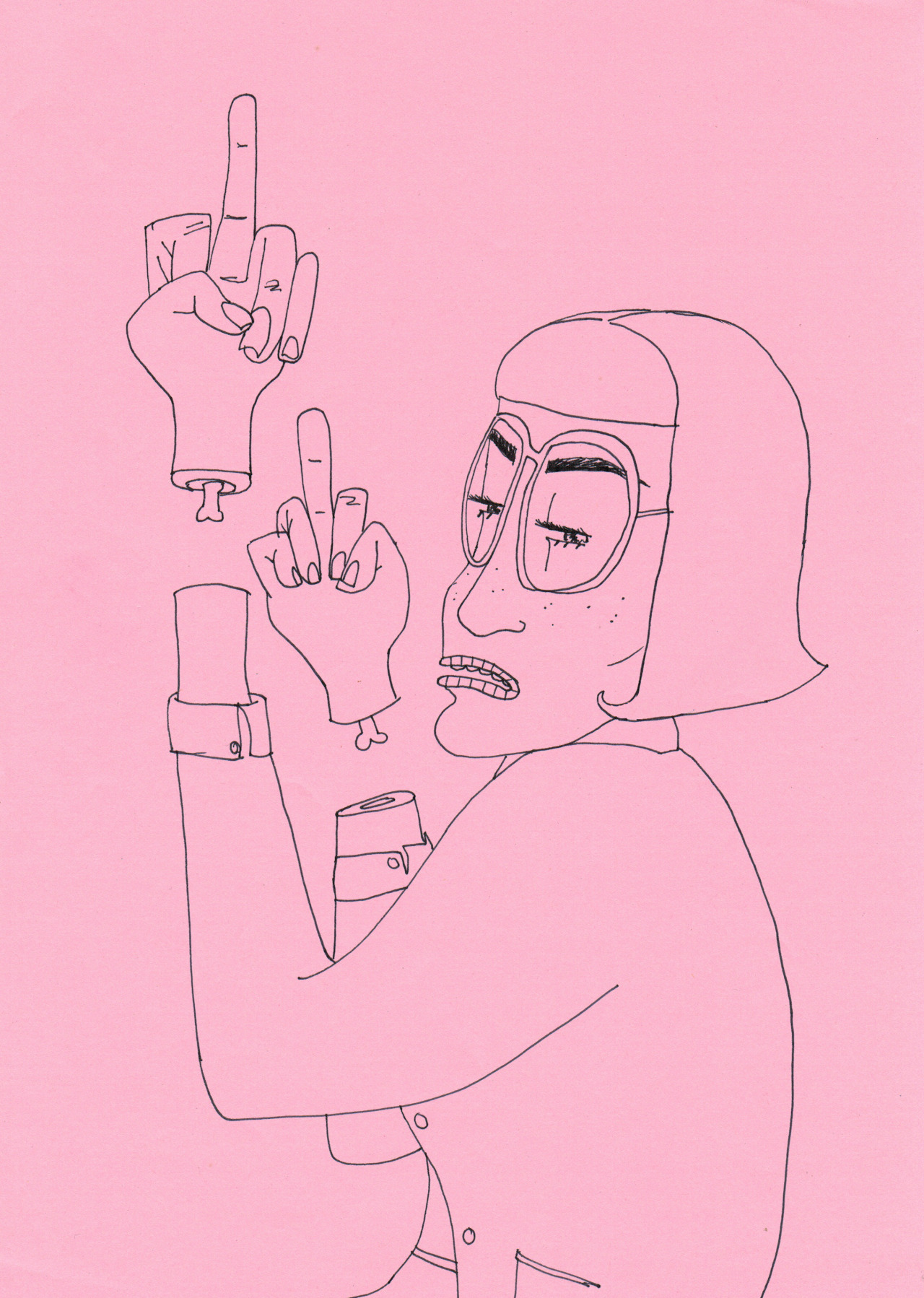 cool-gurls-club:a self portrait