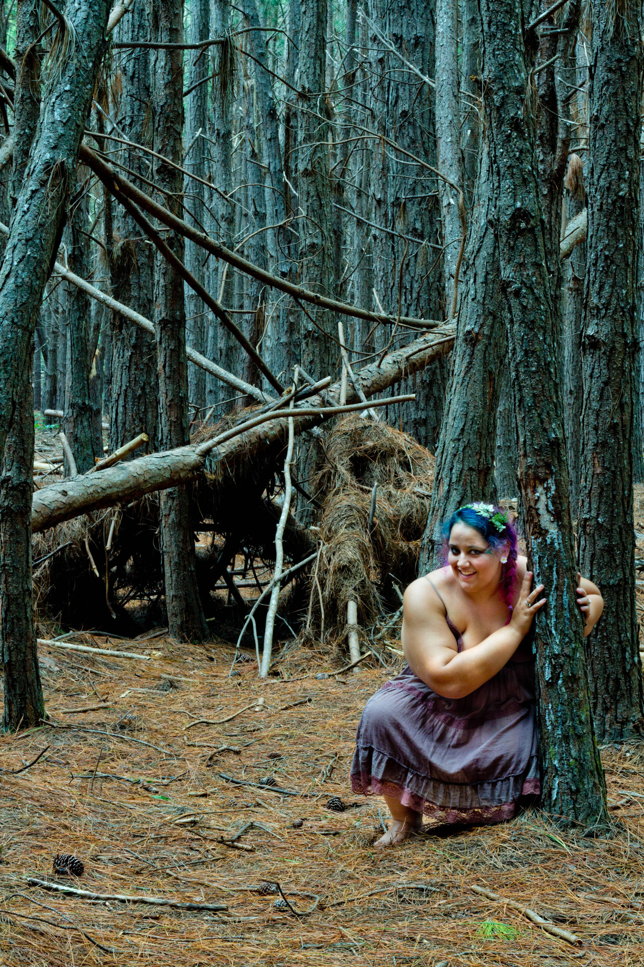 gracefulatfalling:  wood nymph/forest faery photo set #1 