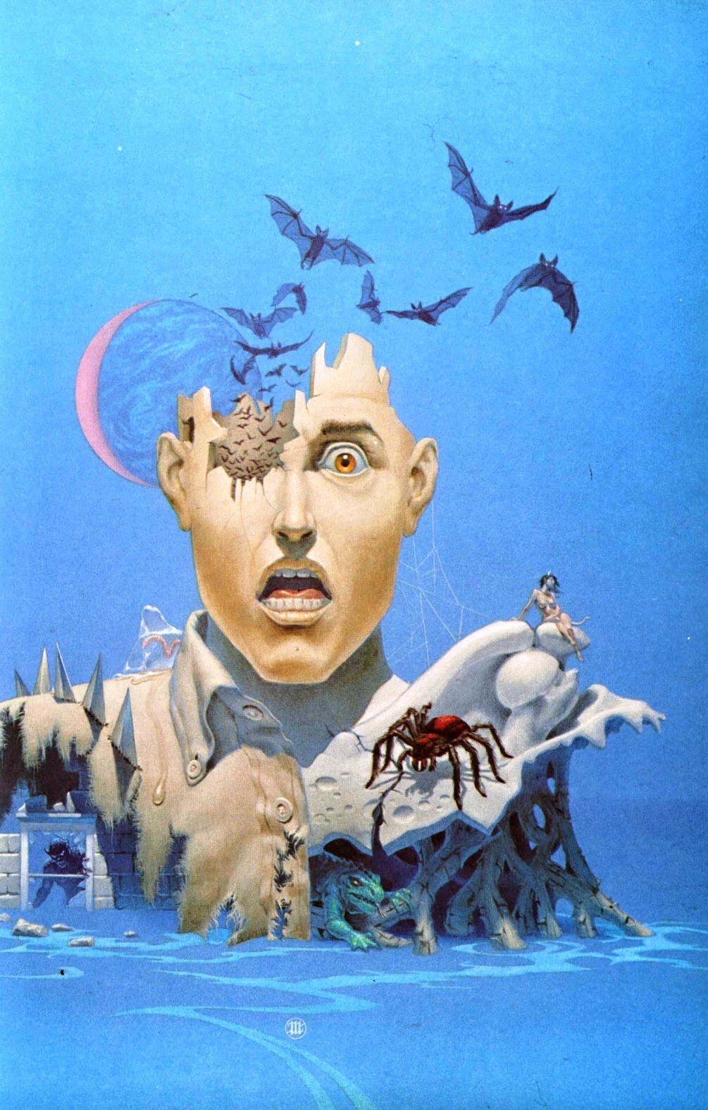 sciencefictiongallery:  Michael Whelan, 1976.