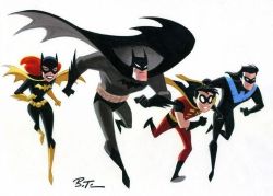 cooketimm:  The Gotham Knights by Bruce Timm