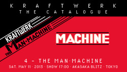 technopop2000:  Kraftwerk - The Catalogue 4 - Akasaka Blitz, Tokyo, 2013-05-11 クラフトワーク 東京公演＠赤坂ブリッツ http://youtu.be/0JQacrmOXLA