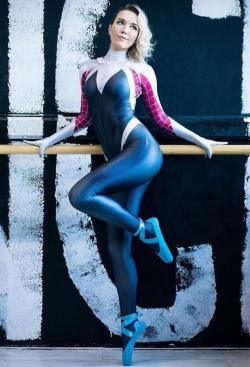 love-cosplaygirls:  Spider-Gwen by Helen Stifler Cosplay