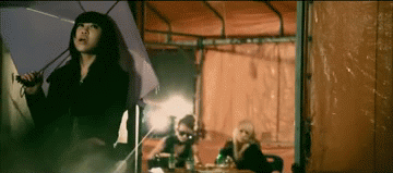 Reminder That Minzy Had To Stand Outside In This Scene Because She Was Still Too Young To Drink. 