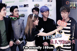 ftlsland: Q: “Since it’s April Fool’s, can each of you tell a lie?”