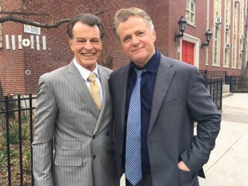 elementarystan:  @thejohnnoble  Today I worked for the first time with the legendary Auden Quin