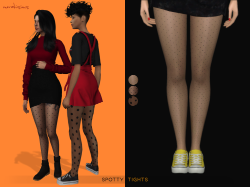 Spotty Tights
• 3 swatches
• custom thumbnail
• base game compatible
• teen to elder
Free download on Patreon