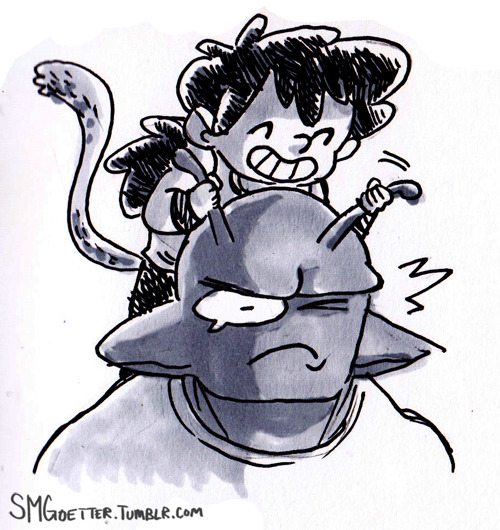smgoetter:Last night I realized I’ve never drawn Piccolo before and then I went