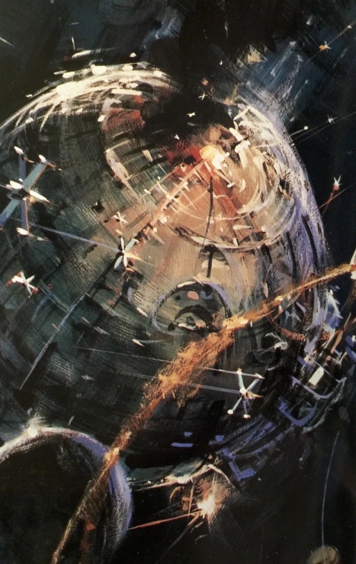 John Berkey's Rough Studies For His Star Wars Series Of Illustrations. From The Book John Berkey: Painted
