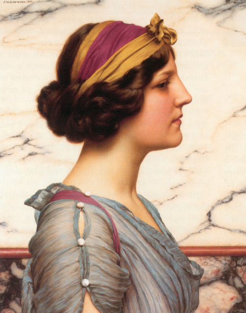 Megilla by John William Godward, 1921.