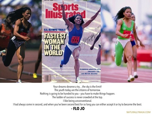 Go Against the Grid and Be Iconic, Like Flo Jo, NaturallyNaija, Motivation, Willpower, Behavior