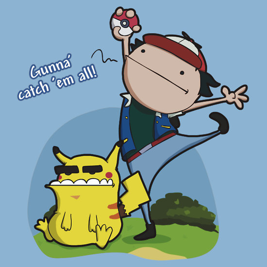 nerdsandgamersftw: Pokederp! By Aniforce 