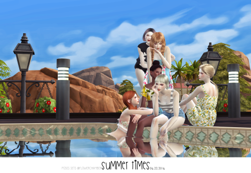 flowerchamber: GP: SUMMER TIMES POSES SETS Click here for HQ photos: [x] / or click the pics. Notes