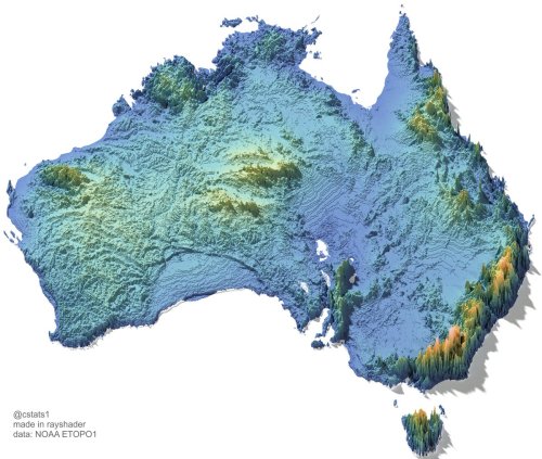 mapsontheweb:  Australia tile map.by @cstats1